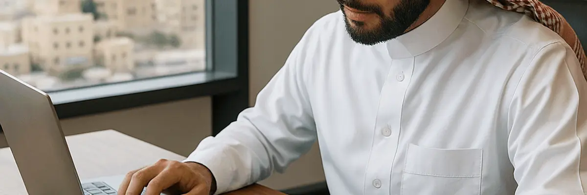 Illustration of accounts payable management for the business owners in Abha