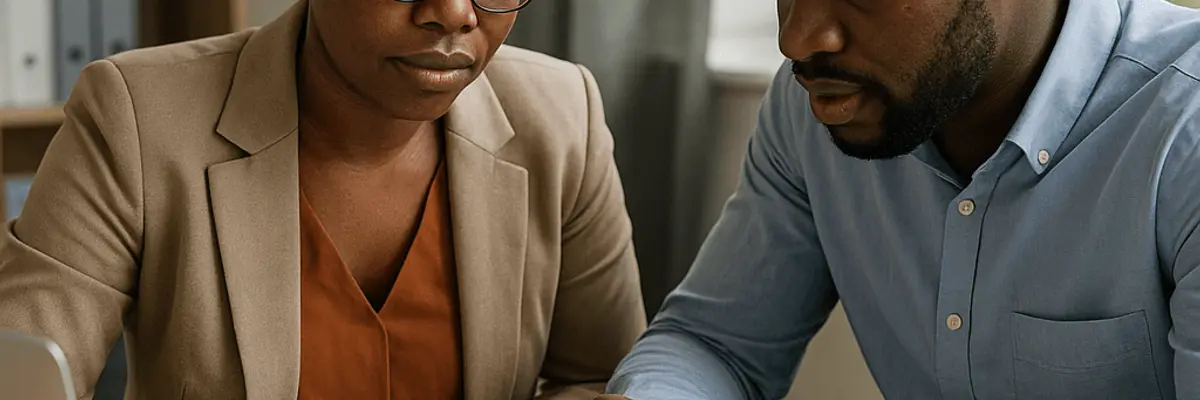 Illustration of accounts payable management for the accounts receivable team in Abidjan