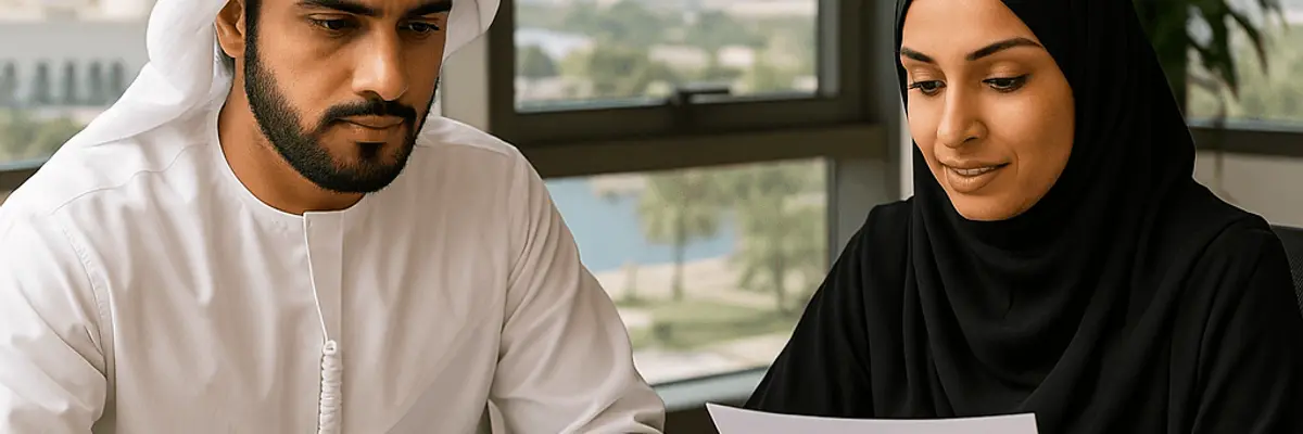 Illustration of accounts payable management for the accounts receivable team in Abu Dhabi