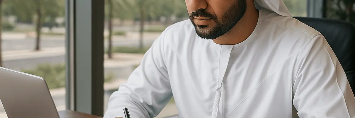 Illustration of accounts payable management for the payroll team in Abu Dhabi