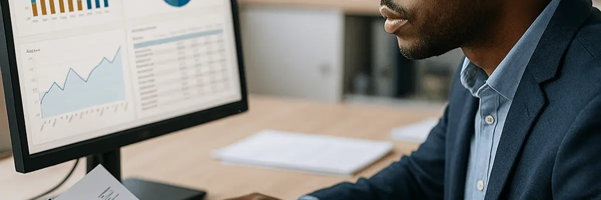 Illustration of accounts payable management for the business analytics and ai sector for the accountants
