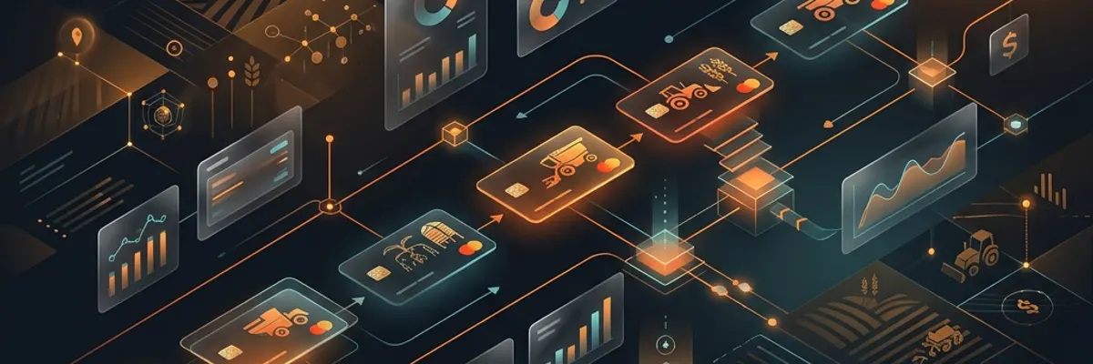 Illustration of accounts payable management for the agricultural equipment and services sector