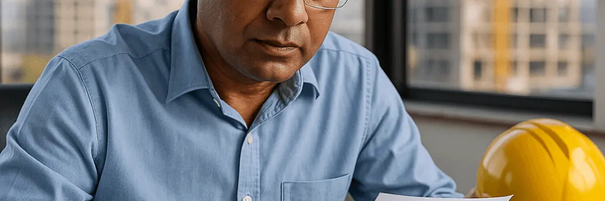 Illustration of accounts payable management for the construction sector for the accountants in Ahmedabad