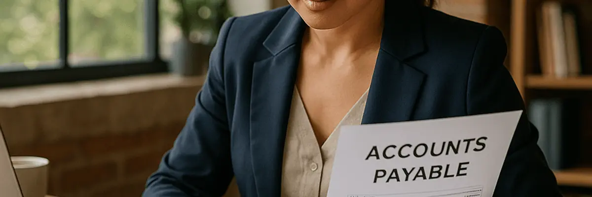 Illustration of accounts payable management in Ahmedabad