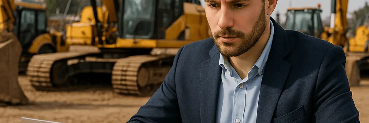 Illustration of accounts payable management for the construction equipment suppliers sector in Ankara