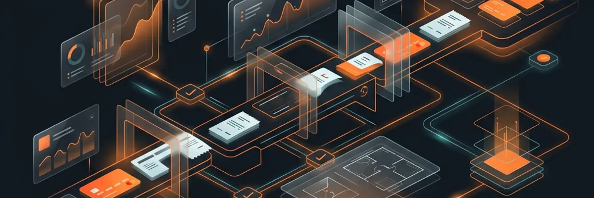 Illustration of accounts payable management for the architecture firms sector