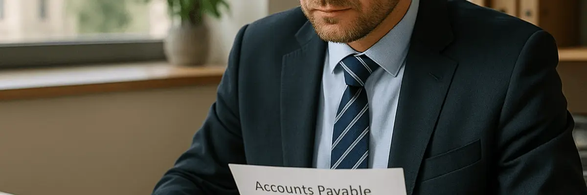Illustration of accounts payable management for the internal audit department in Ashgabat