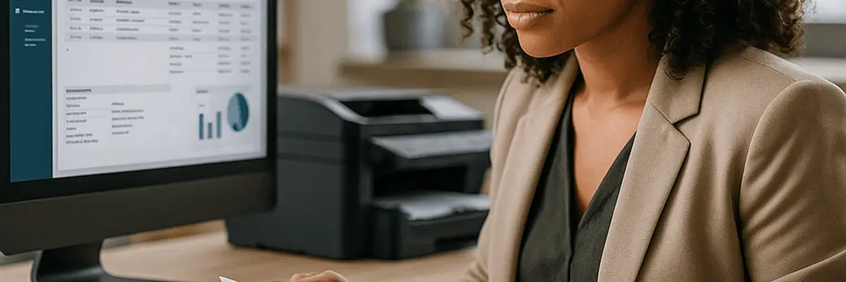 Illustration of accounts payable management for the automated invoice processing sector in Aswan