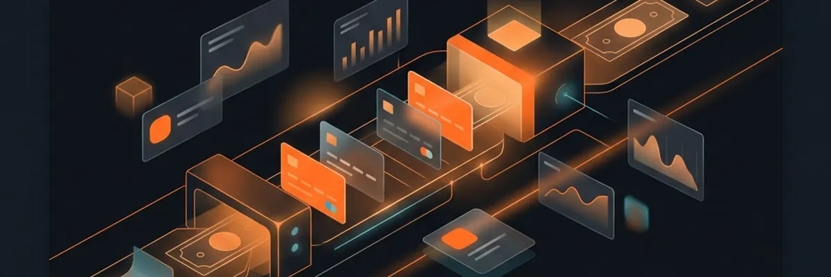 Illustration of accounts payable management for the banking and lending services sector