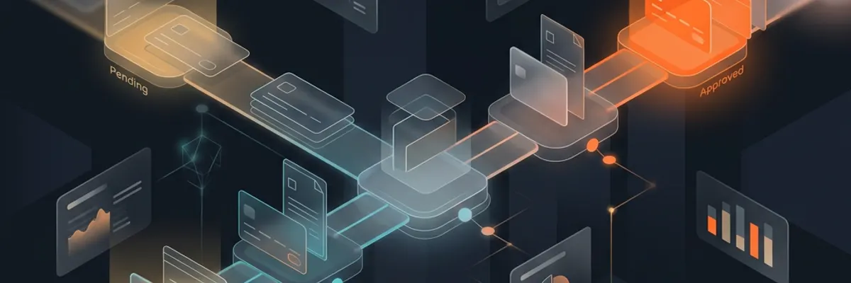Illustration of accounts payable management for the blockchain technology sector