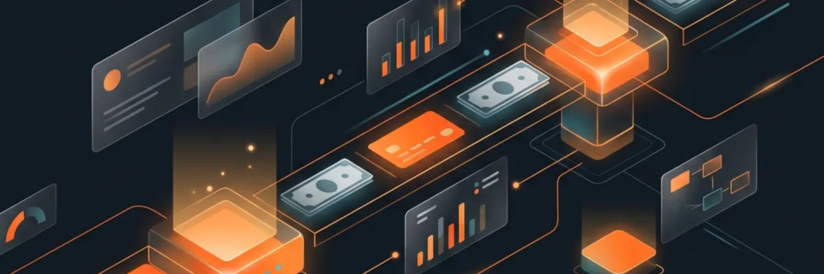 Illustration of accounts payable management for the business analytics and ai sector
