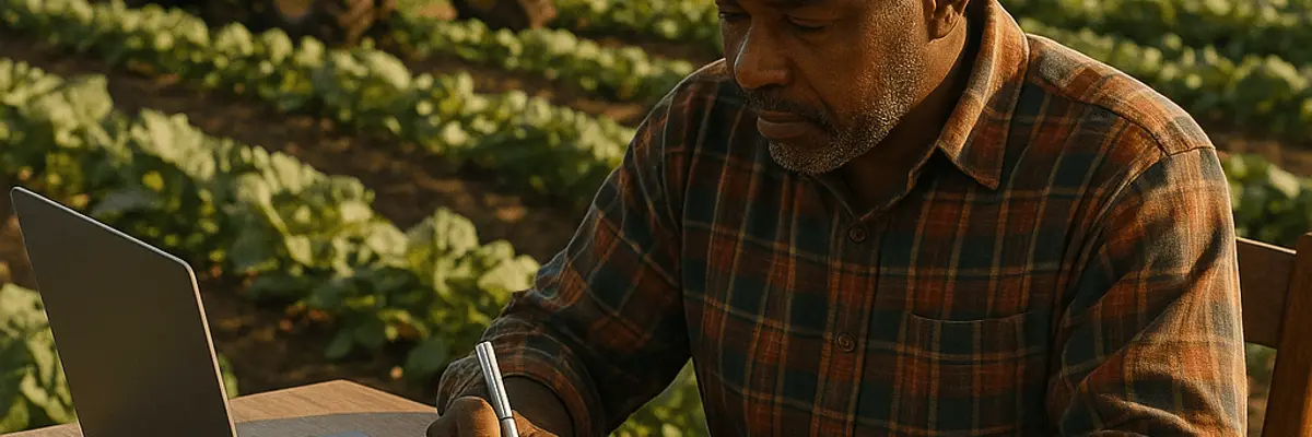 Illustration of accounts payable management for the agriculture and agribusiness sector for enterprise