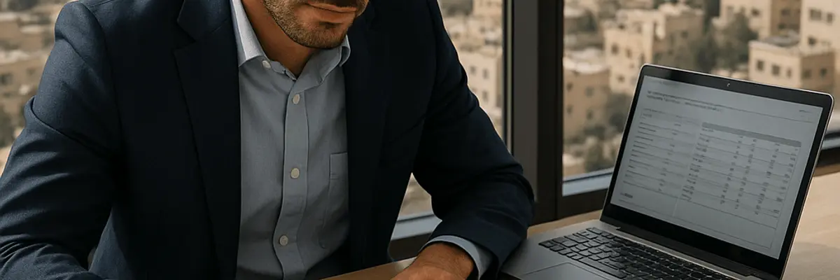 Illustration of accounts payable management for enterprise in Amman