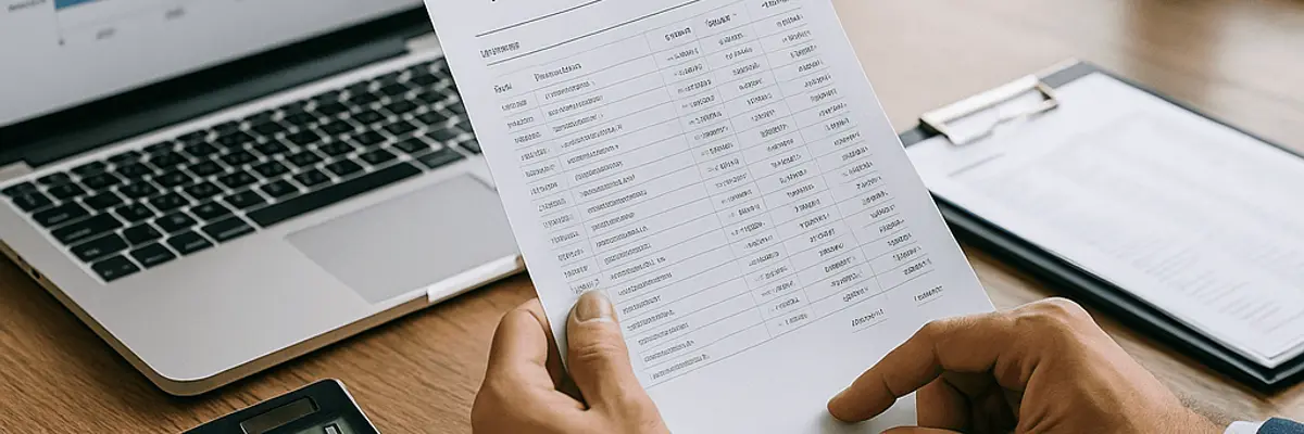 Illustration of accounts payable management for the banking and lending services sector for enterprise