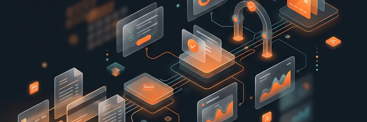 Illustration of accounts payable management for enterprise