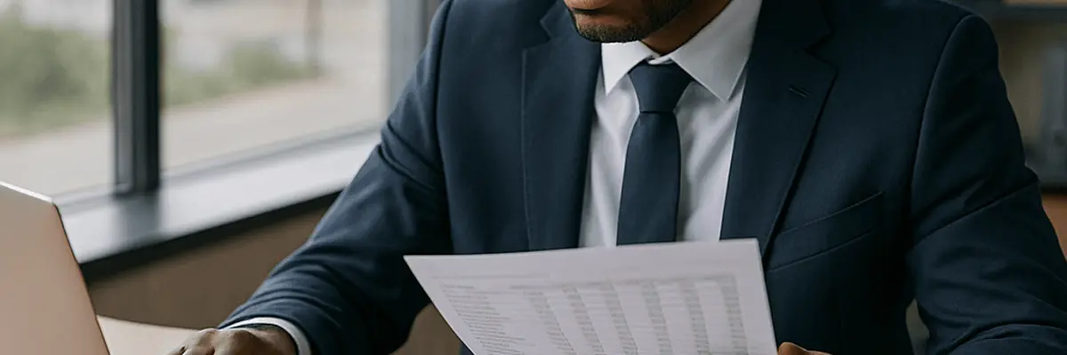 Illustration of accounts payable management for the banking and lending services sector for the internal audit department