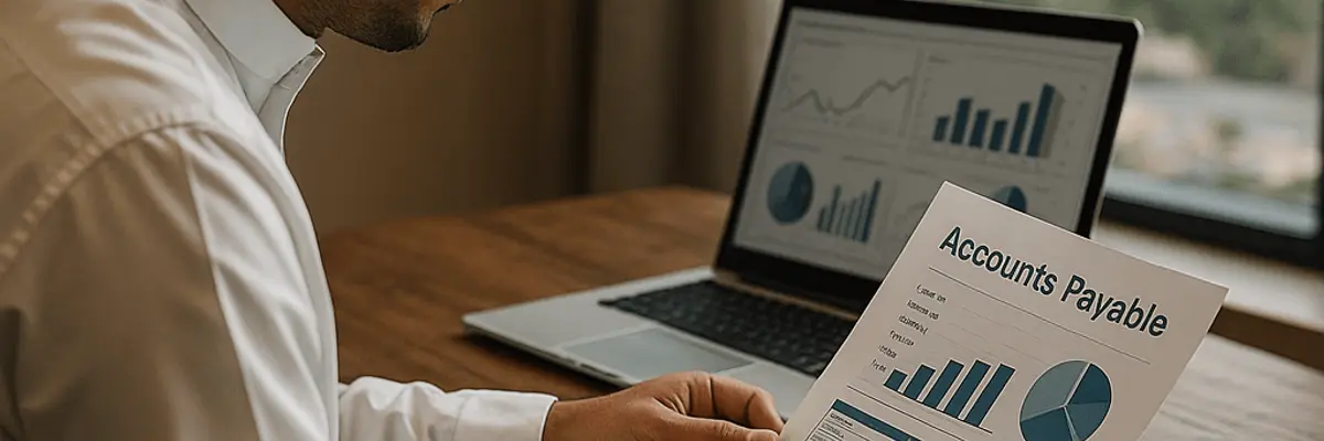 Illustration of accounts payable management for large businesses in Abha