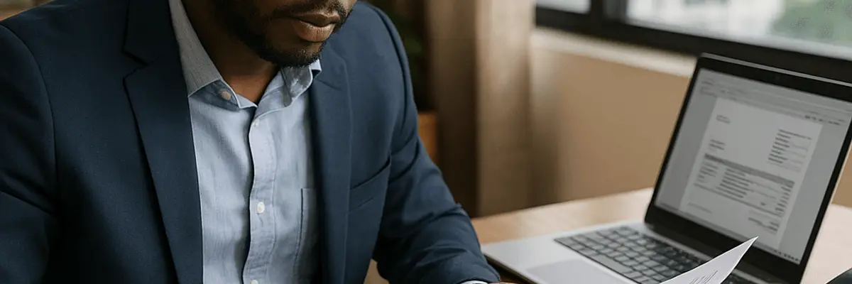 Illustration of accounts payable management for large businesses in Accra