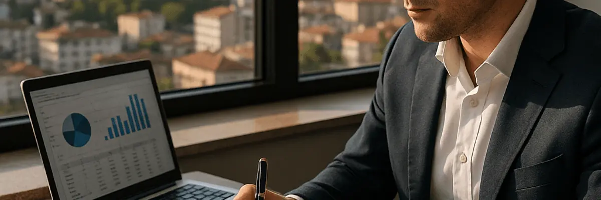 Illustration of accounts payable management for large businesses in Ankara