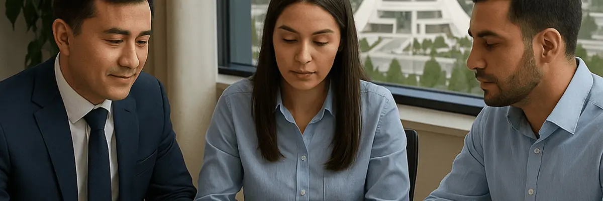 Illustration of accounts payable management for large businesses for the accounts payable team in Ashgabat