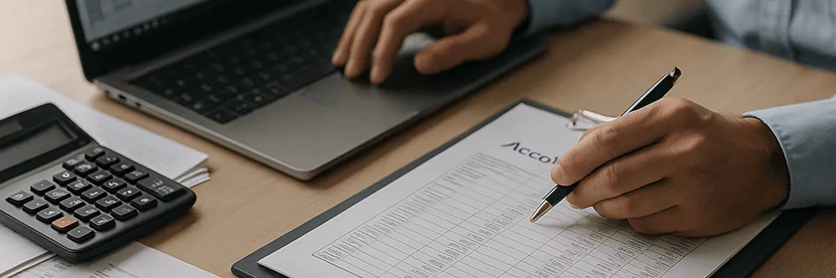 Illustration of accounts payable management for large businesses for the payroll team