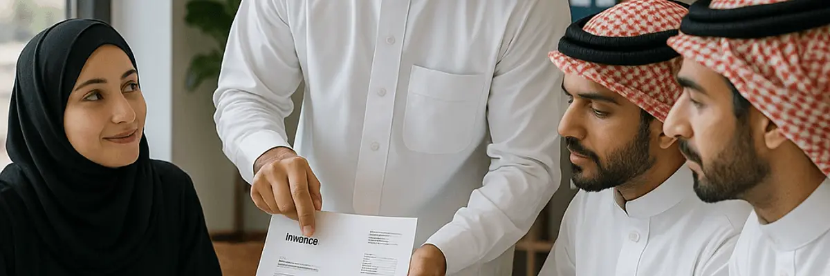 Illustration of accounts payable management for the accounting and tax services sector for medium businesses in Abha