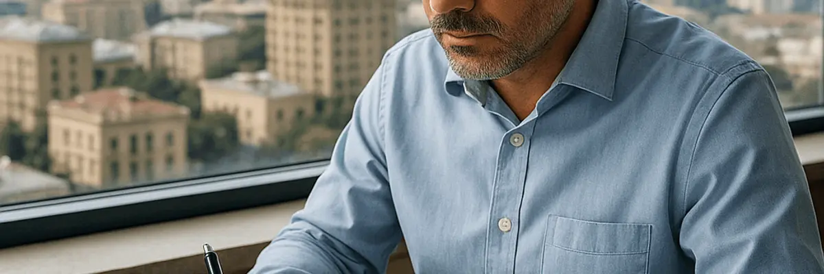 Illustration of accounts payable management for medium businesses for the accountants in Baku