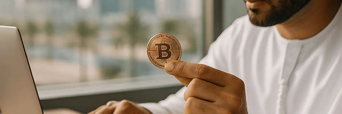 Illustration of accounts payable management for the blockchain technology sector for micro businesses in Abu Dhabi
