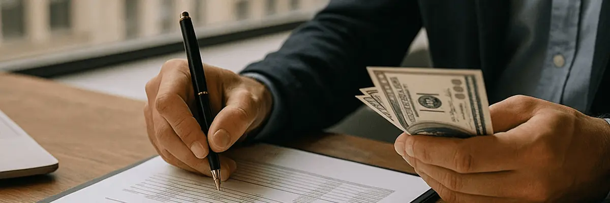 Illustration of accounts payable management for micro businesses for the business owners in Alexandria