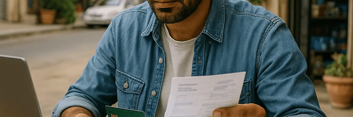 Illustration of accounts payable management for the banking and lending services sector for micro businesses in Amman