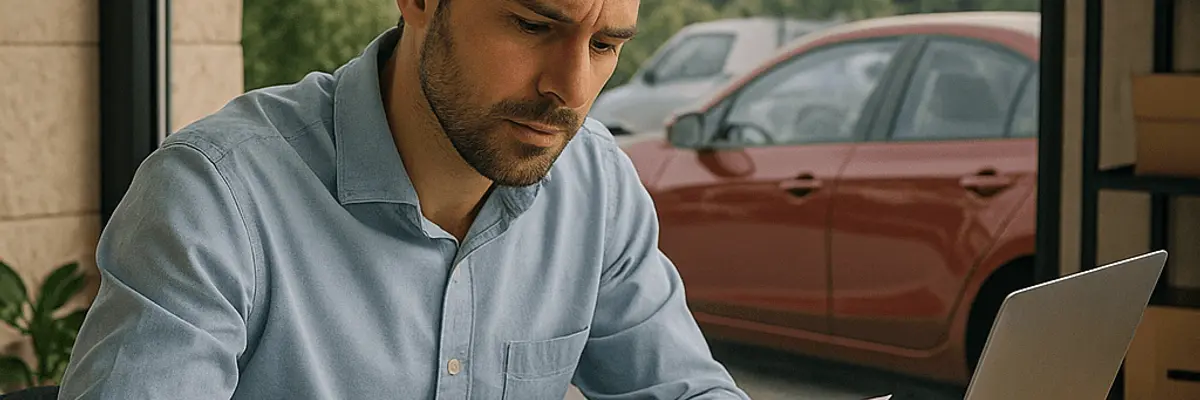 Illustration of accounts payable management for the auto dealership supplies sector for micro businesses in Athens