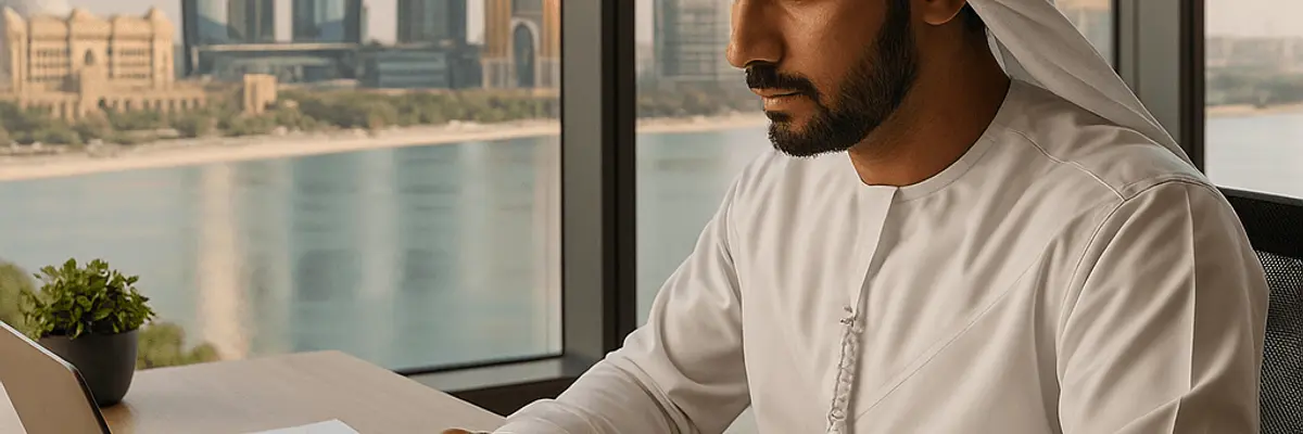 Illustration of accounts payable management for the architecture firms sector for scale up in Abu Dhabi