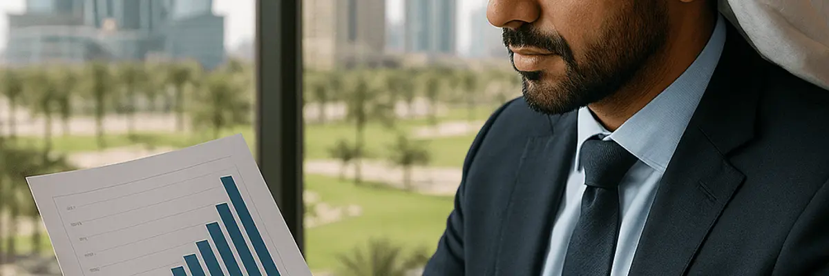 Illustration of accounts payable management for the commercial banking services sector for scale up in Abu Dhabi