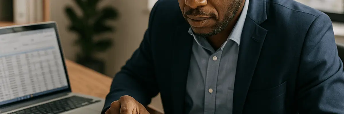 Illustration of accounts payable management for small businesses in Abidjan