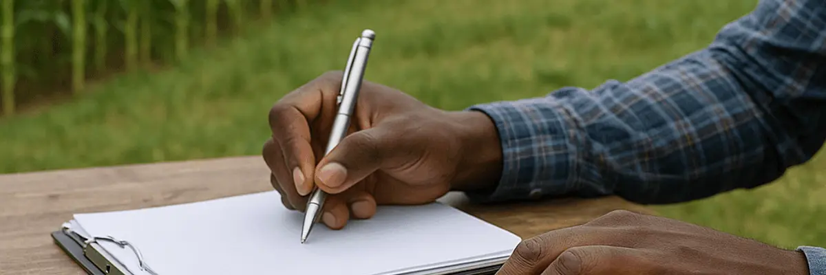 Illustration of accounts payable management for the agriculture and agribusiness sector for small businesses in Accra