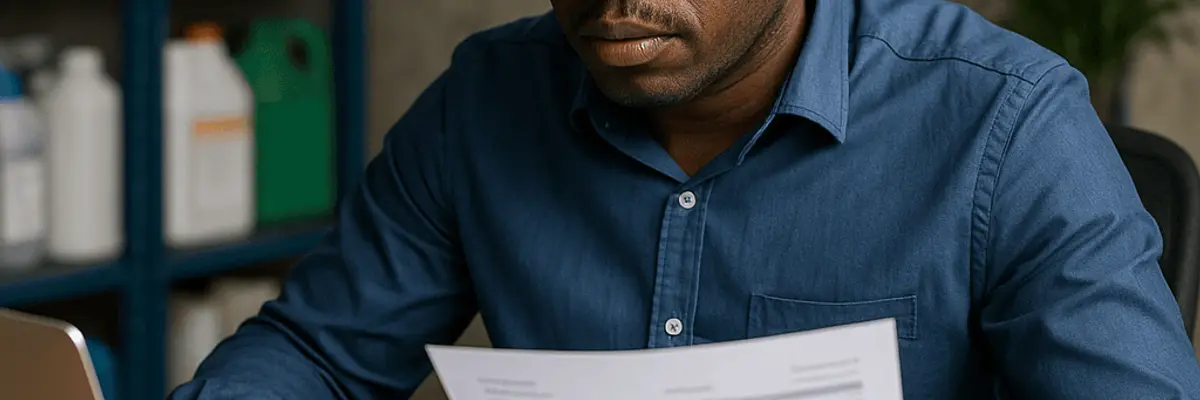 Illustration of accounts payable management for the chemicals sector for small businesses for the founders in Accra