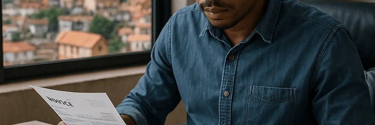 Illustration of accounts payable management for small businesses in Antananarivo