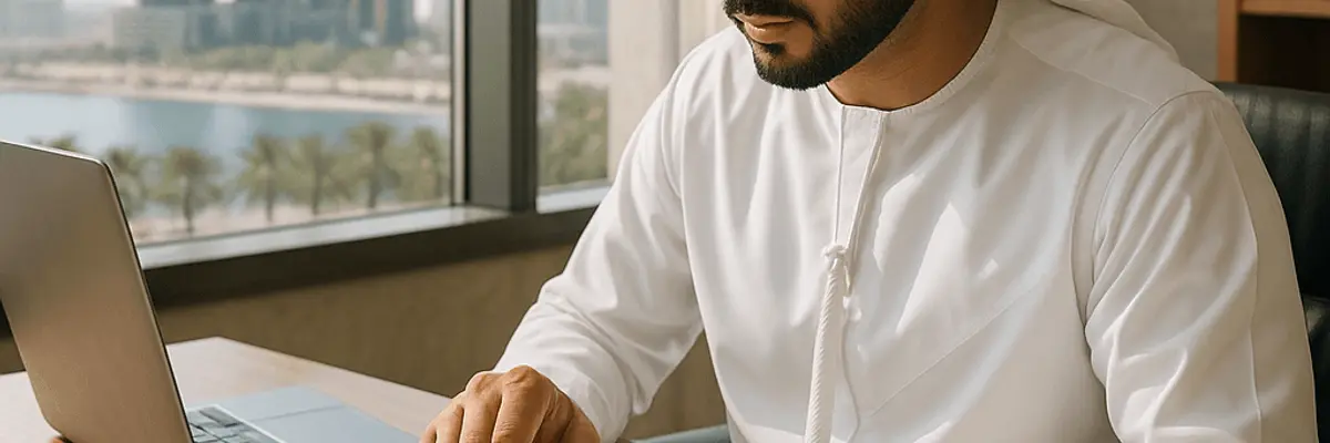 Illustration of accounts payable management for the architecture firms sector for startup in Abu Dhabi