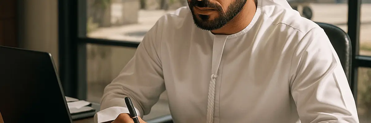Illustration of accounts payable management for the aerospace and defense sector for startup in Abu Dhabi