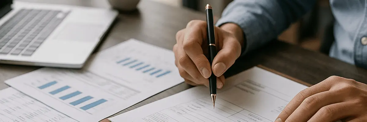 Illustration of accounts payable management for the accounting and tax services sector for startup