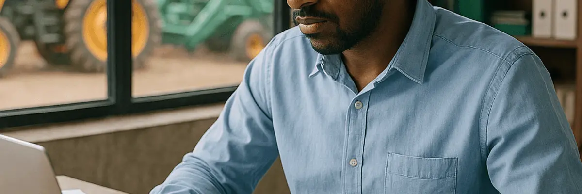 Illustration of accounts payable management for the agricultural equipment and services sector for startup in Addis Ababa
