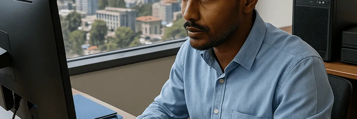 Illustration of accounts payable management for the cloud services and hosting sector for startup in Addis Ababa
