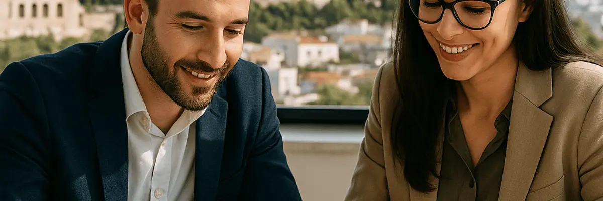 Illustration of accounts payable management for startup for the accountants in Athens