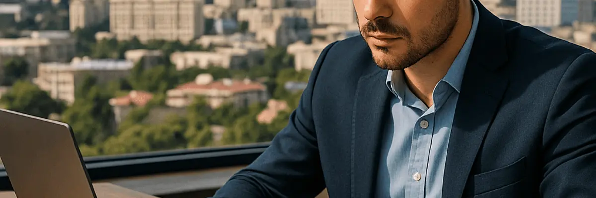 Illustration of accounts payable management for startup in Baku
