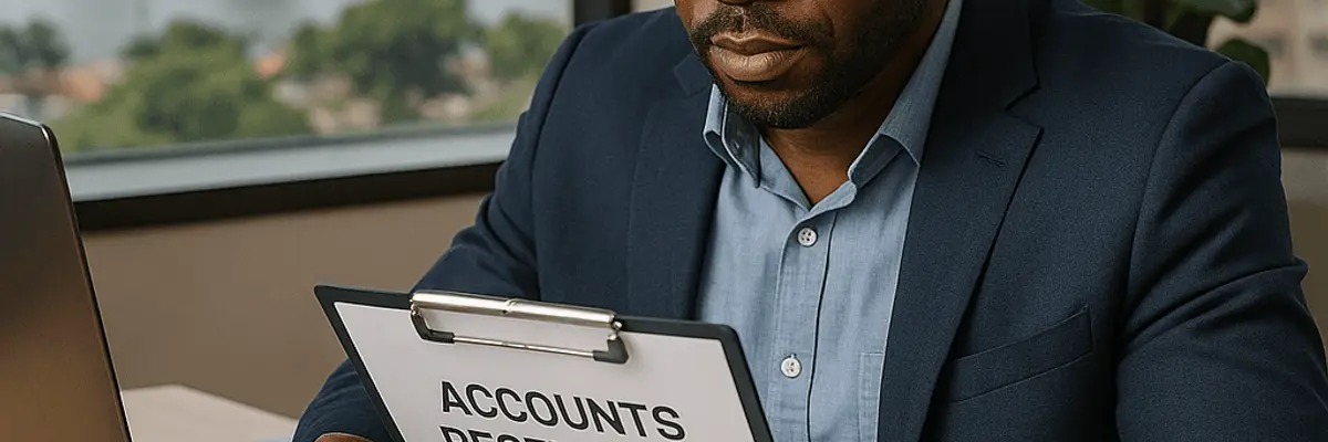 Illustration of accounts receivable management for the business owners in Abidjan