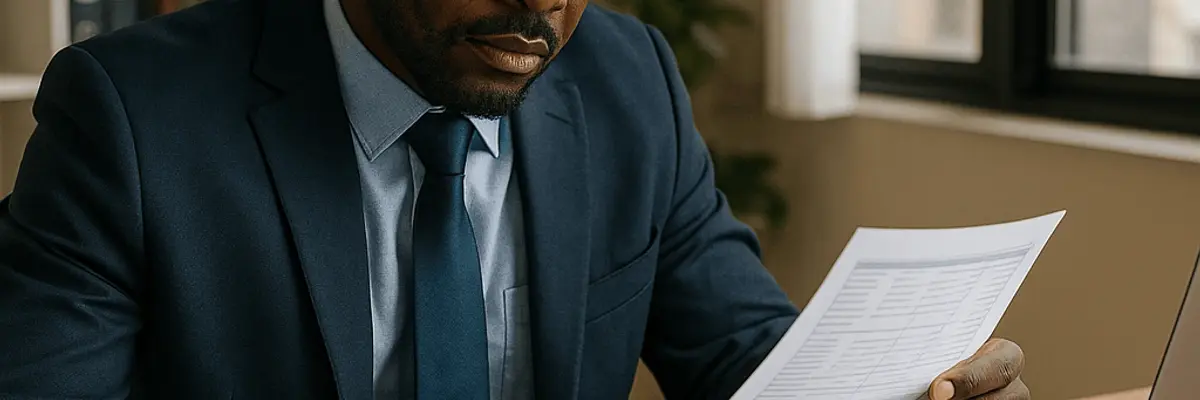 Illustration of accounts receivable management for the internal audit department in Abidjan