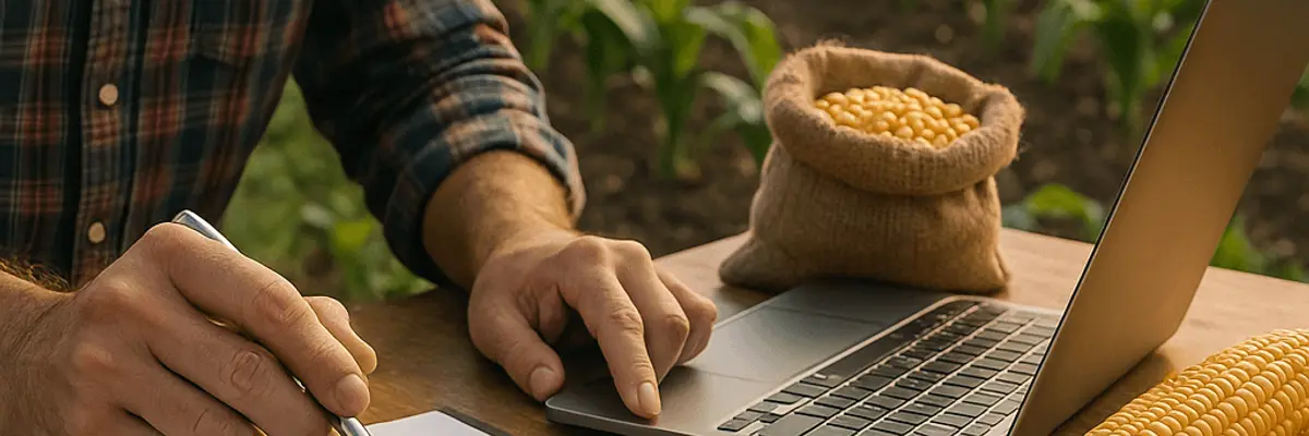 Illustration of accounts receivable management for the agriculture and agribusiness sector