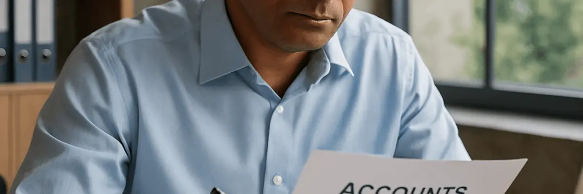 Illustration of accounts receivable management for the compliance department in Ahmedabad