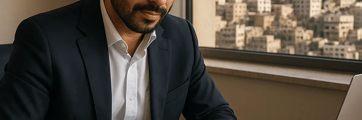 Illustration of accounts receivable management for the business owners in Amman