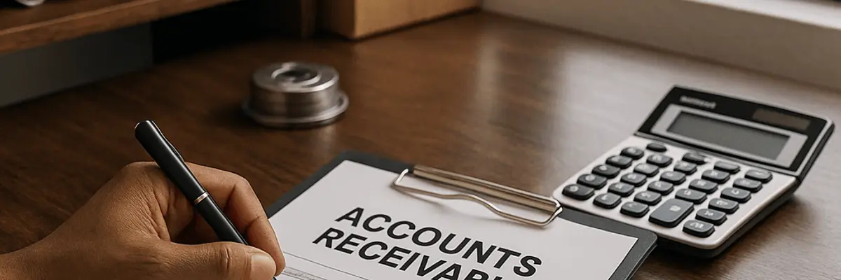 Illustration of accounts receivable management for the auto dealership supplies sector for the founders in Amman